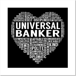 Universal Banker Heart Posters and Art